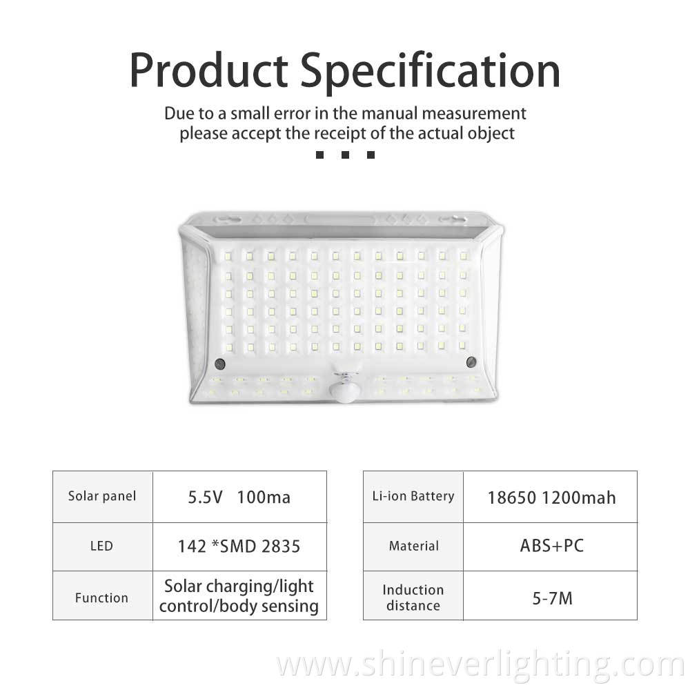 Solar-Powered Motion Wall Light